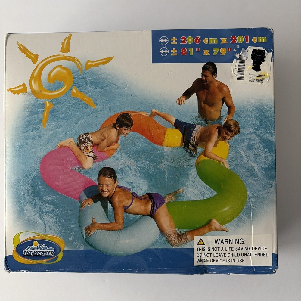 The Wet Set‎ 2008 Intex Star Float 81"x 79"   Large Pool Lake Water Float NEW